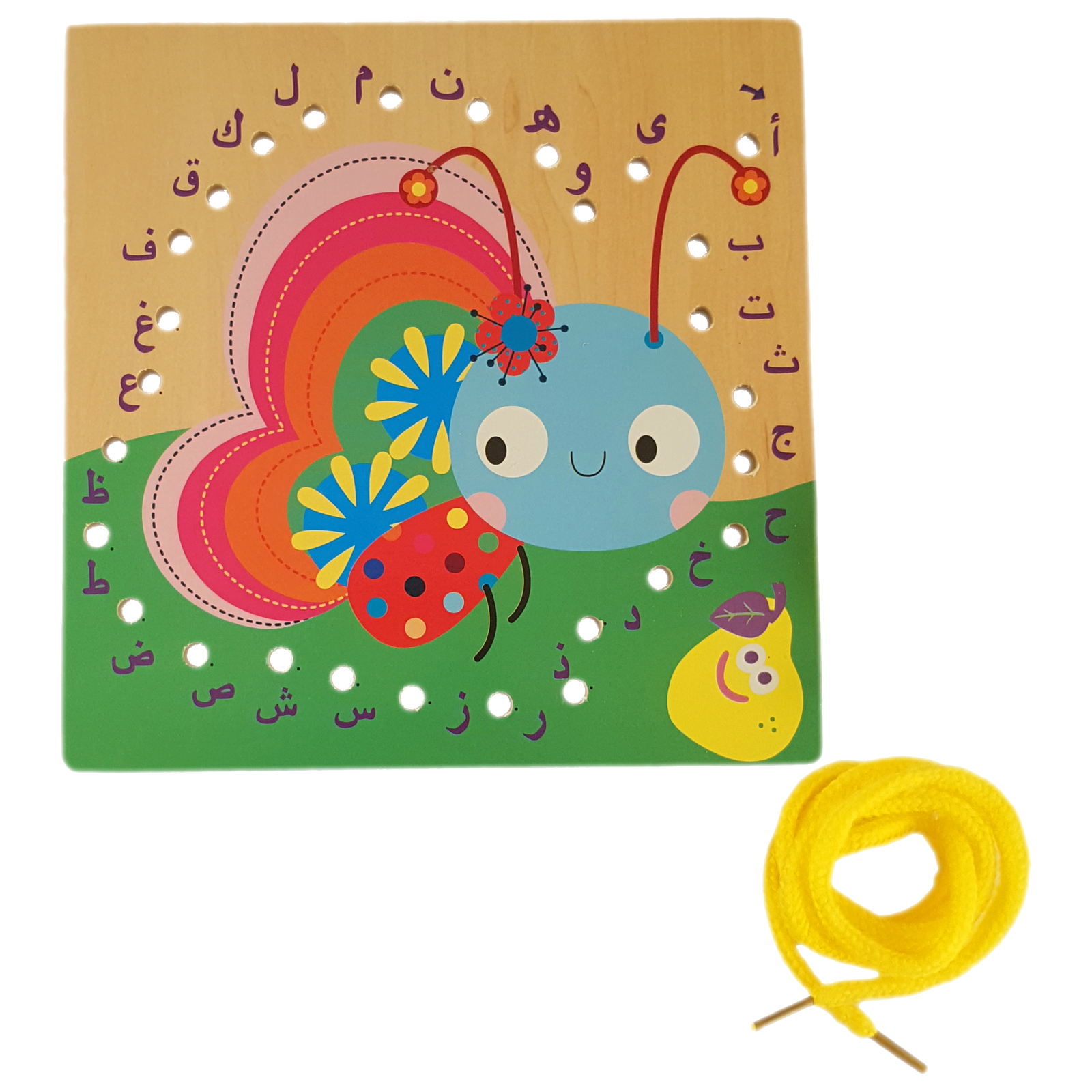 Alphabet Sewing Board (Components of Butterfly Edition)