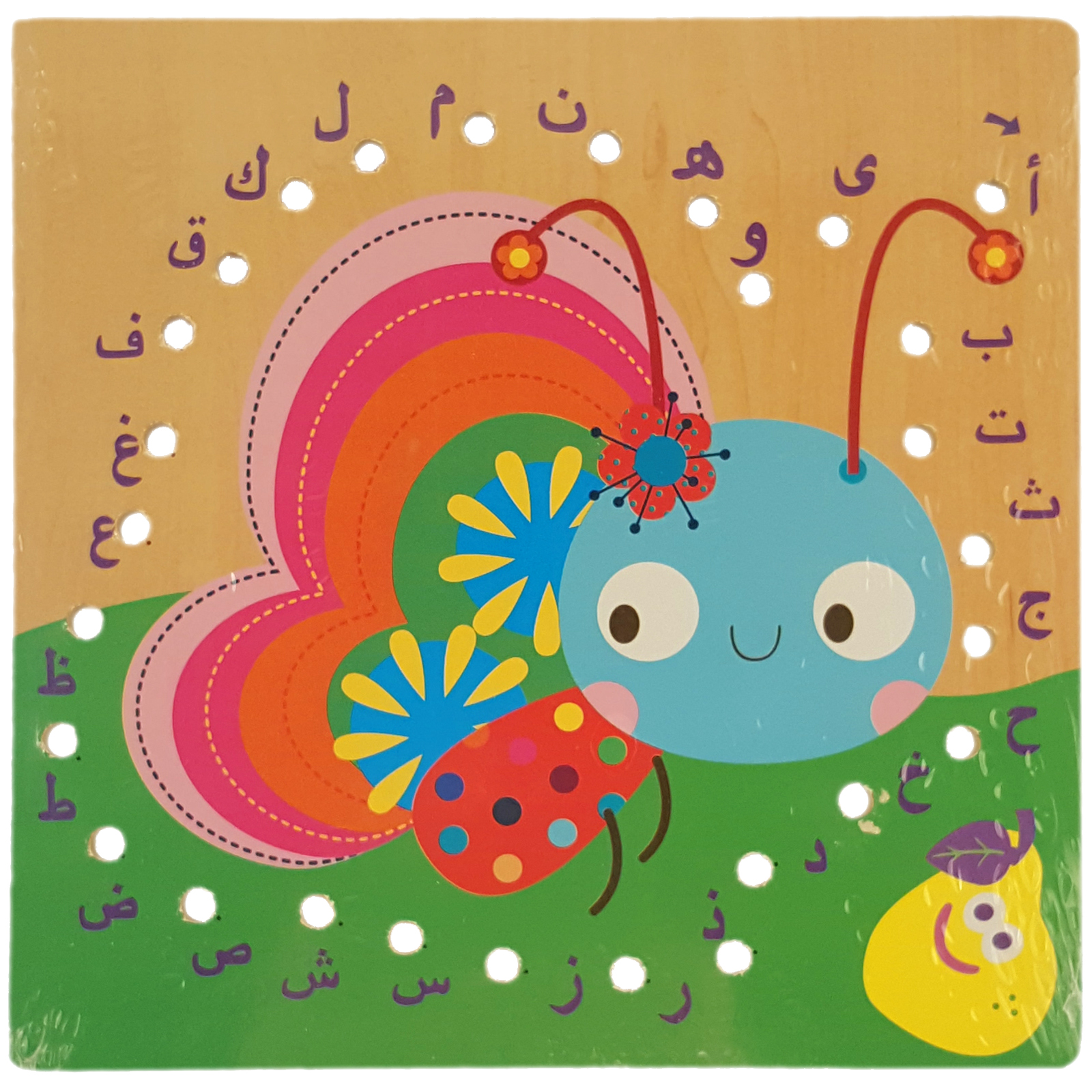 Alphabet Sewing Board (Front of Butterfly Edition)
